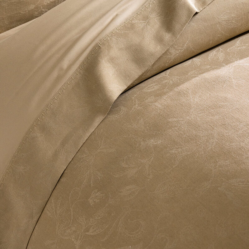 Housse de couette Arabesque Sepia 140X200 50% coton - 50% lin, , hi-res image number 4