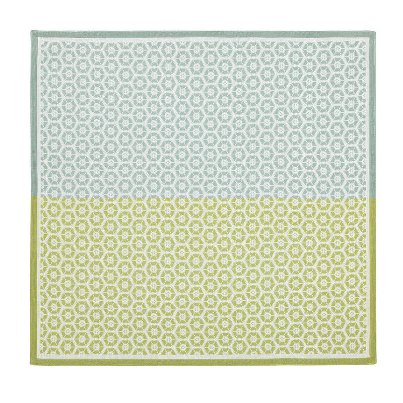Serviette de table Wagara Céladon 50x50 100% coton, , hi-res