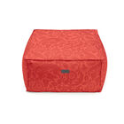 Pouf Voyage Iconique Coquelicot 60x60x30 100% coton, , hi-res image number 1