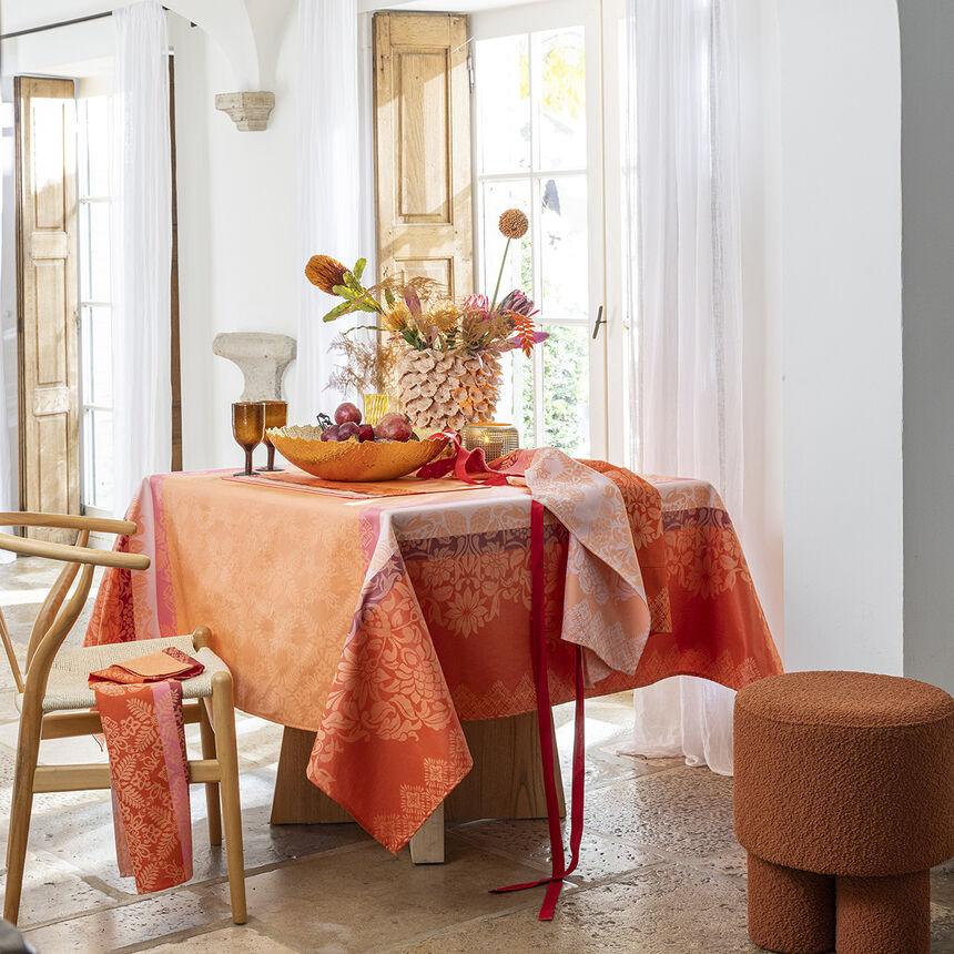 Nappe enduite Mumbai Enduit Marigold 150x260 100% coton, , hi-res image number 0