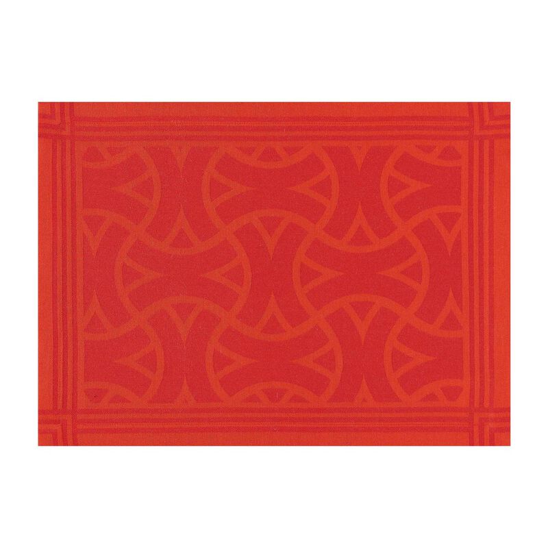 Set de table Maillons Cuir 48x36 100% coton, , hi-res image number 0