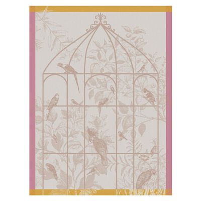 Torchon Sonate Fauvette 60x80 100% coton, longues fibres