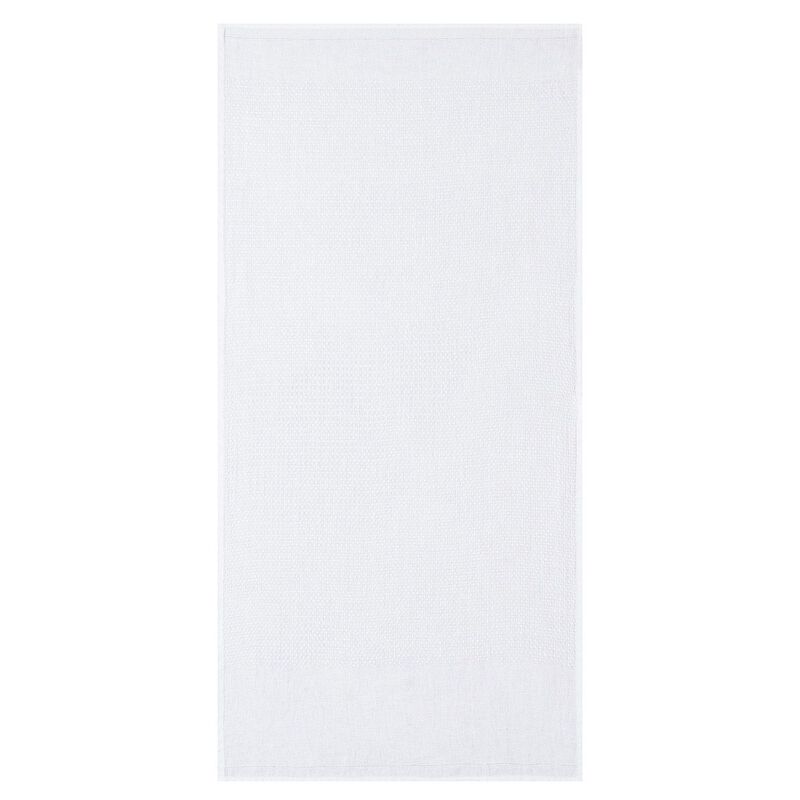 Serviette invité Lula Blanc 30x50 100% lin, , hi-res image number 1