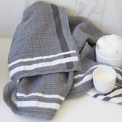 Serviette de bain Duetto Coton,  Serviette de bain Duetto Coton