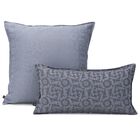 Housse de coussin Ottomane Fresque Ardoise 50x50 100% lin, , hi-res image number 0