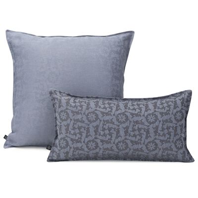 Housse de coussin Ottomane Fresque Lin