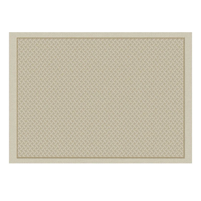 Set de table enduit Osmose Tressage Liege 50x36 100% coton, , hi-res image number 0