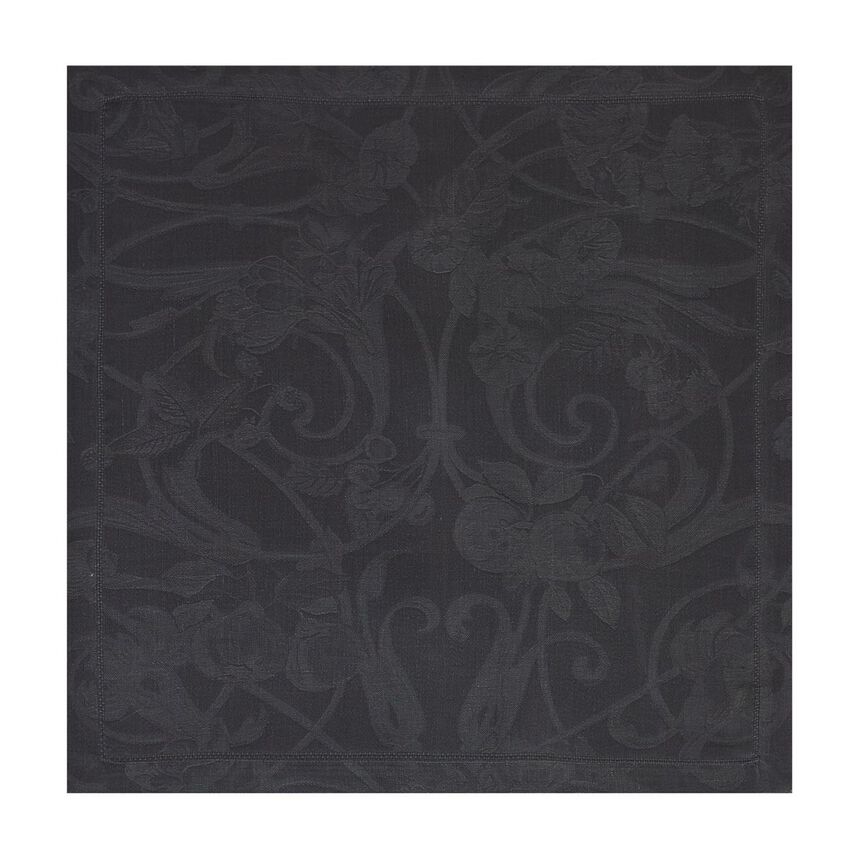 Serviette de table Tivoli Onyx 50x50 100% lin, , hi-res image number 0