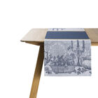 Chemin de table Festin Cristal 50x150 100% coton, , hi-res image number 1