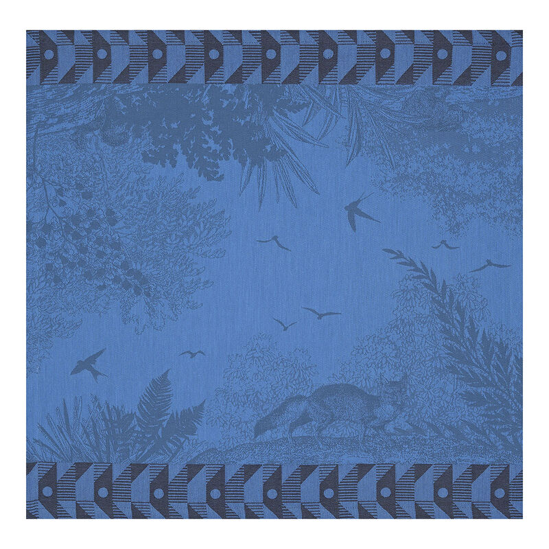 Serviette de table Forêt enchantée Celeste 55x55 100% coton, , hi-res image number 1