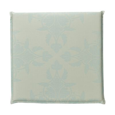 Coussin de chaise Syracuse Aqua 40x40 Acrylique