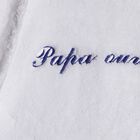 Peignoir Caresse Blanc Large 100% coton, , hi-res image number 0