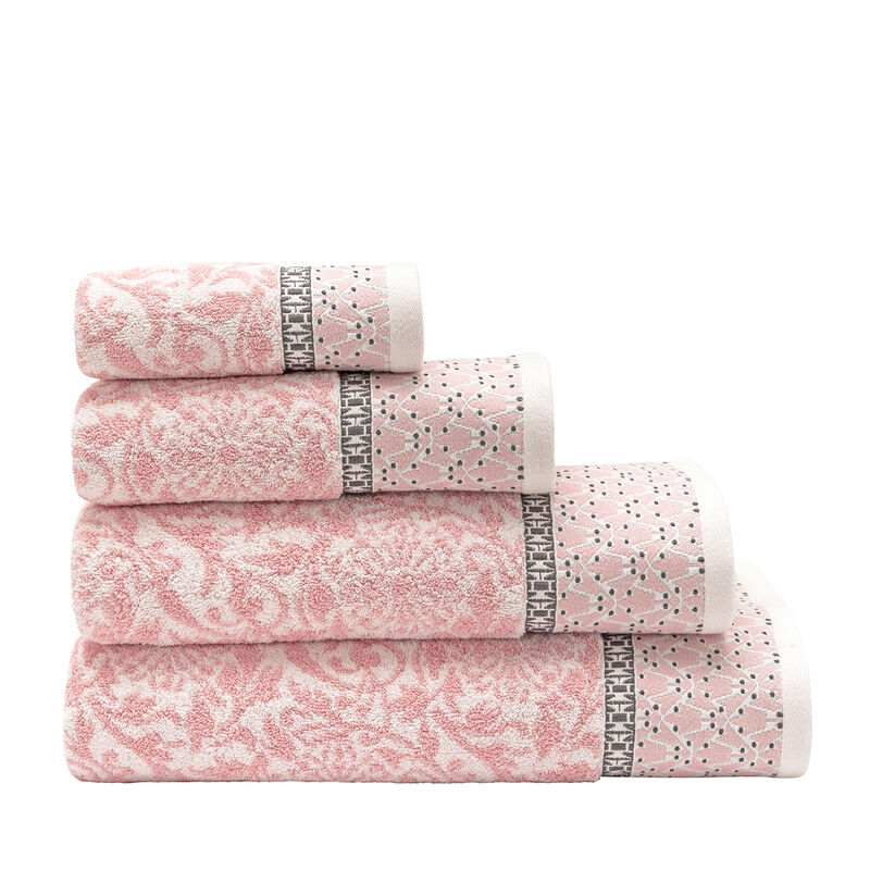 Serviette invité Charme Pivoine 30x50 100% coton, , hi-res image number 3