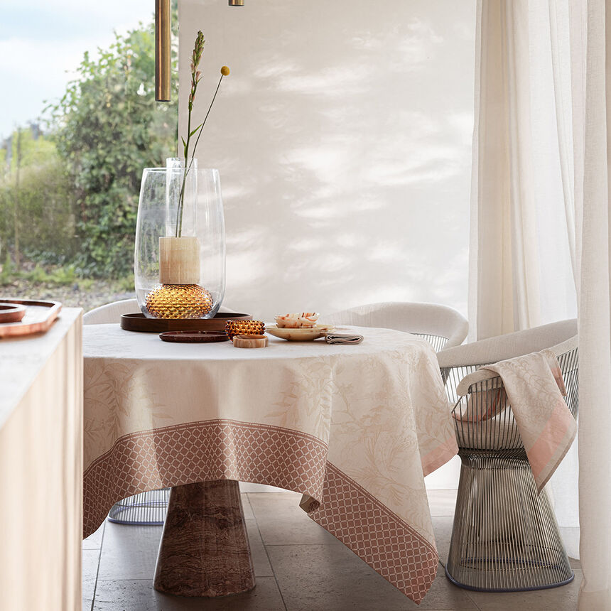 Nappe Jardin d'Eden Chair 175x175 100% coton, , hi-res image number 1