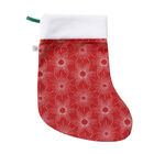 Chaussette de no&euml;l Sous les &eacute;toiles Houx Taille unique 100% coton, longues fibres, , hi-res image number 1