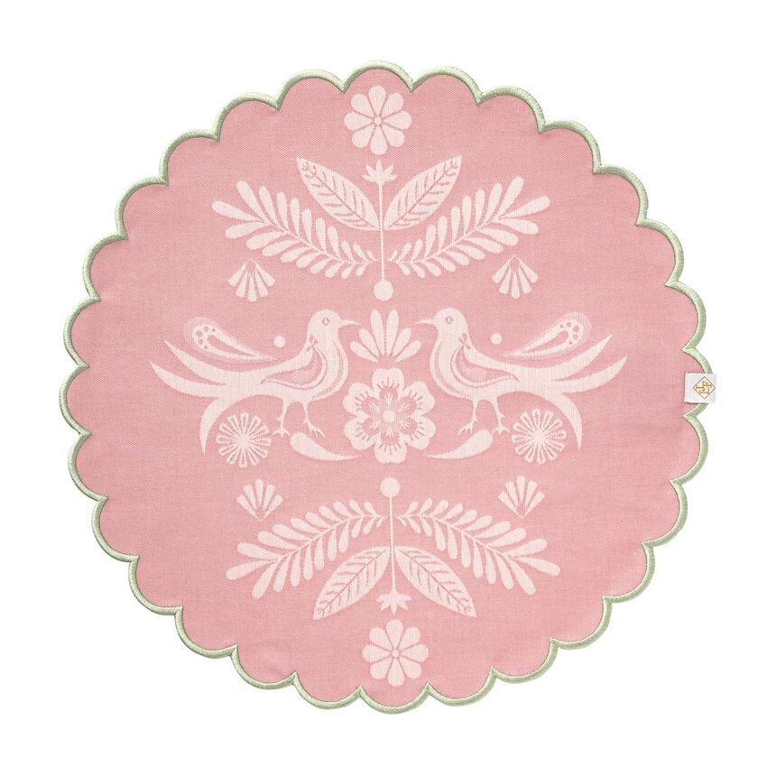 Set de table enduit Alegria Sorbet &Oslash;38 100% coton, longues fibres, , hi-res image number 1