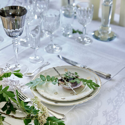 Set de table Lumières d'étoiles Diamant  Coton, Viscose, Poly,  Set de table Lumières d'étoiles Diamant  Coton, Viscose, Poly