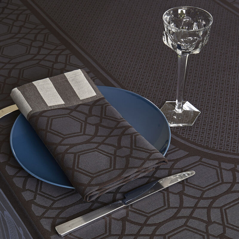 Serviette de table Palais Royal Bronze 56x56 100% coton, , hi-res image number 0