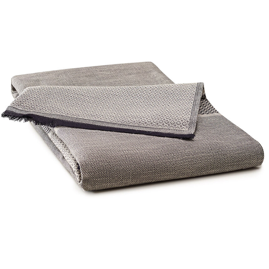 Nomade Slow Life Argile 110x180 89% coton / 11% lin, , hi-res image number 1