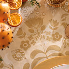 Nappe Féerie Pain d'épices 120x120 100% coton, , hi-res image number 2