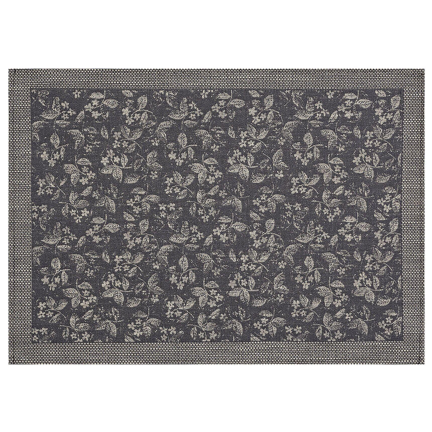 Set de table enduit Slow Life Mini Carbone 50x36 89% coton / 11% lin, , hi-res image number 1