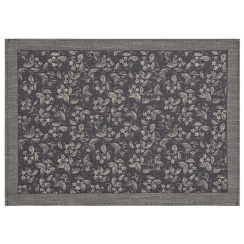Set de table enduit Slow Life Mini Carbone 50x36 89% coton / 11% lin, , hi-res image number 1