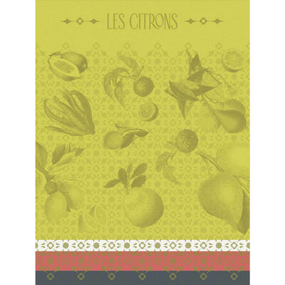 Torchon La beaut&eacute; du zeste Coton