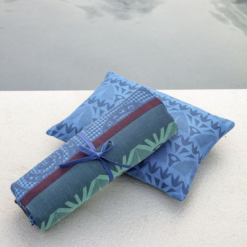 Drap de plage Holi Saphir 100x200 100% coton, , hi-res image number 5