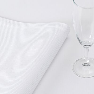Serviette de table Offre White Coton,  Serviette de table Offre White Coton