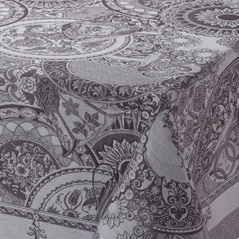 Nappe Porcelaine Kaolin Ø210 100% coton, , hi-res image number 6