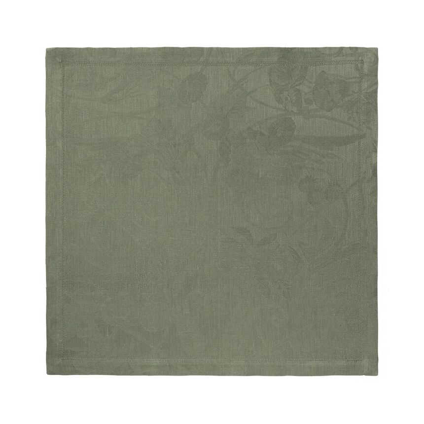 Serviette de table Tivoli Verveine 50x50 100% lin, , hi-res image number 2