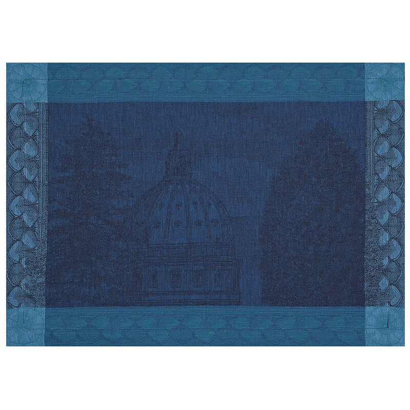 Set de table Symphonie Baroque Crepuscule 54x38 100% lin, , hi-res
