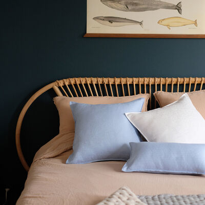 Housse de coussin Portofino Géo Lin,  Housse de coussin Portofino Géo Lin