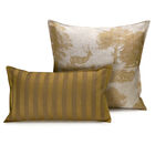 Housse de coussin Souveraine Or 50x50 100% lin, , hi-res image number 0