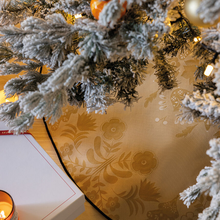 Tapis de sapin F&eacute;erie Pain d'&eacute;pices &Oslash;110 100% coton, , hi-res image number 0