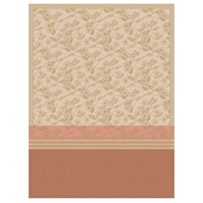 Torchon Essentiel Gravure Terre 60x80 100% coton, , hi-res image number 0