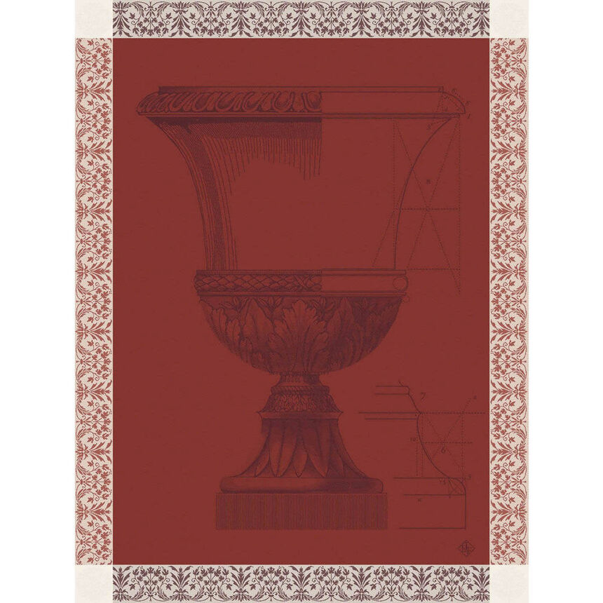 Torchon M&eacute;dicis Sienne 60x80 100% coton, longues fibres, , hi-res image number 0