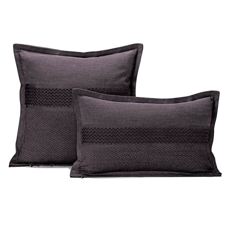 Housse de coussin Slow Life Carbone 47x47 89% coton / 11% lin, , hi-res image number 0