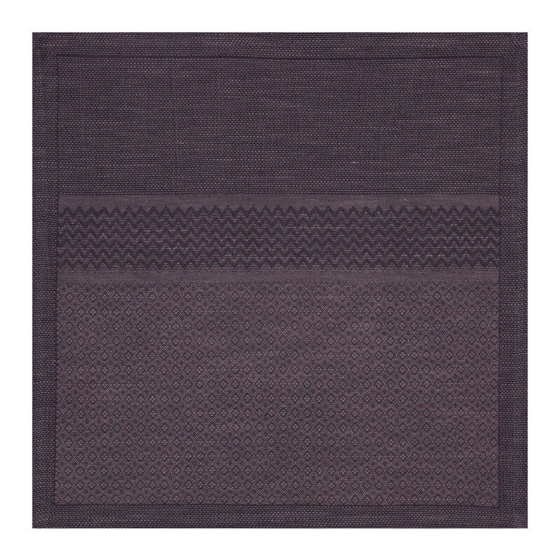 Serviette de table Slow Life Carbone 47x47 89% coton / 11% lin, , hi-res image number 0