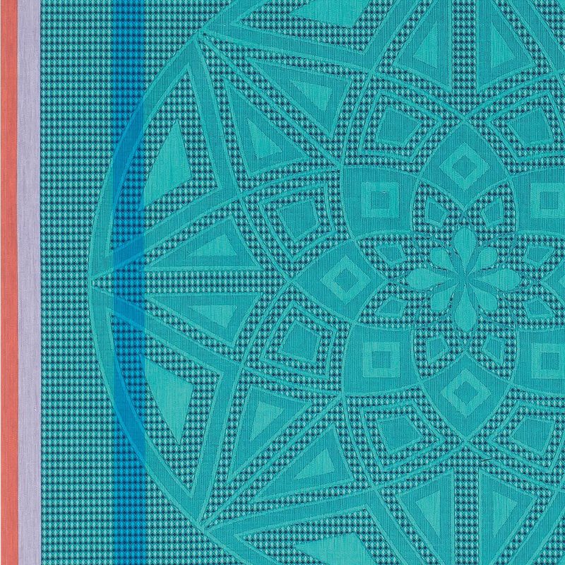 Drap de plage Zellige Piscine 100x200 100% coton, , hi-res image number 1