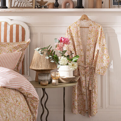 Kimono Bohème Coton,Lin,  Kimono Bohème Coton,Lin