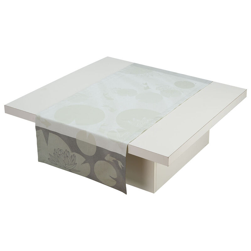 Chemin de table enduit Niwa Jasmin 50x150 100% coton, , hi-res image number 0