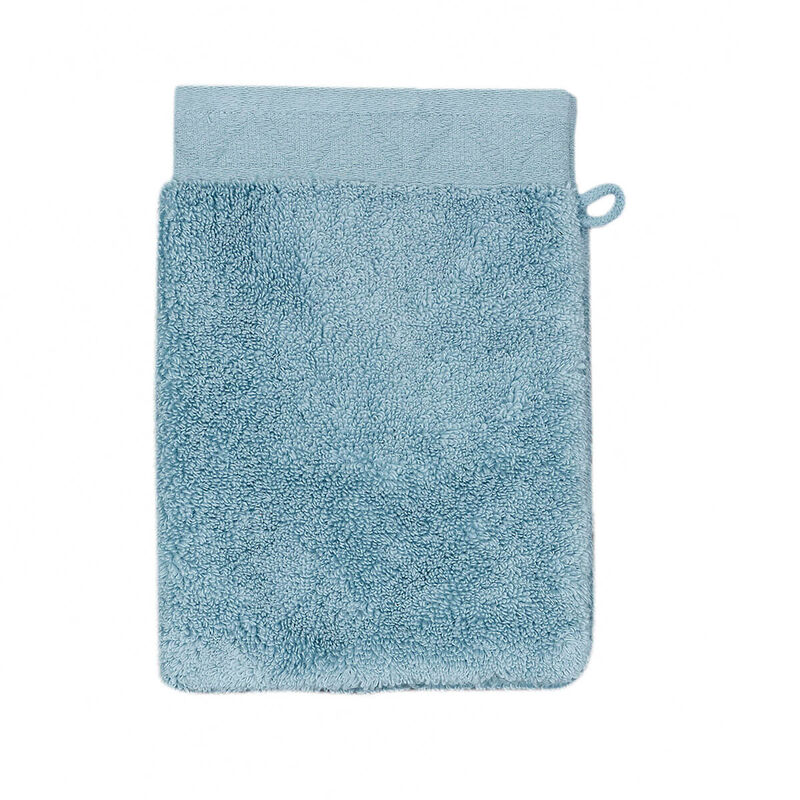 Gant de toilette Bleu coton