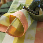 Serviette de table Bal des papillons Citrus 50x50 100% coton, , hi-res image number 0