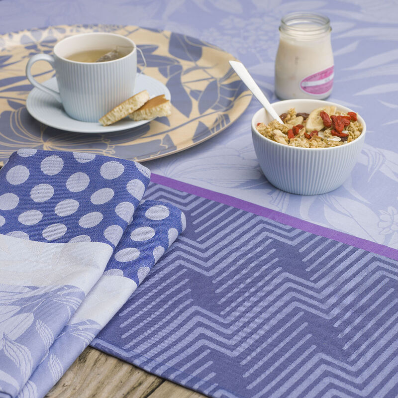 Serviette de table Nature Urbaine Electrique 58x58 100% coton, , hi-res image number 0
