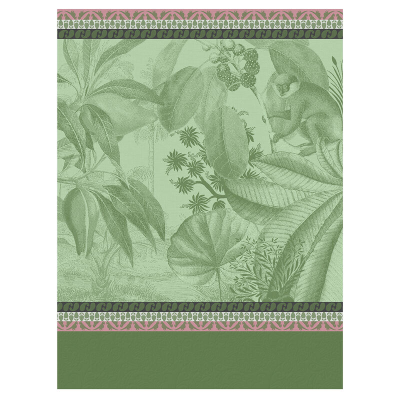 Torchon Voyage au Kerala Foret 60x80 100% coton, , hi-res image number 0
