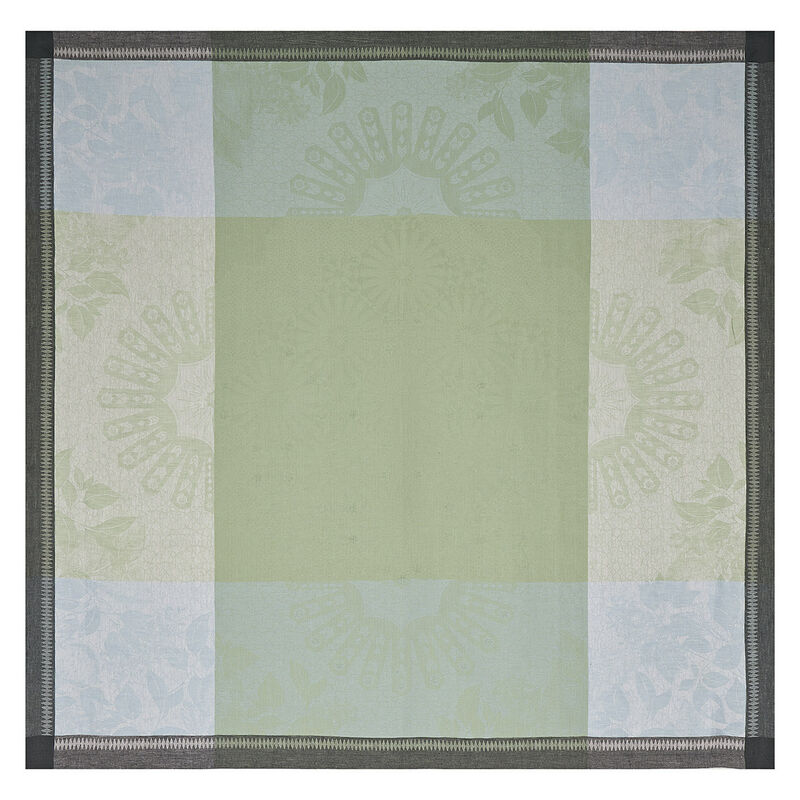 Nappe Jardin d'orient Fontaine 175x175 100% lin, , hi-res image number 3