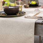 Chemin de table Vegetal mood Cajou 50x150 100% coton, , hi-res image number 1