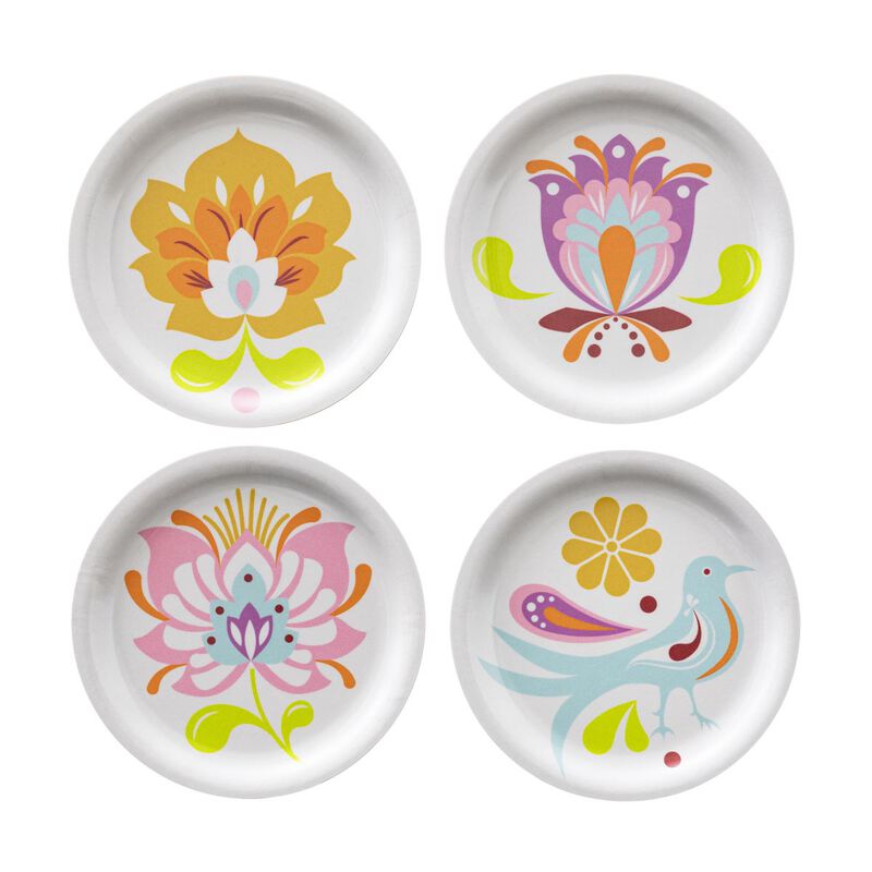 Kit de 4 dessous de verre Alegria Multico &Oslash;11 100% Bois, , hi-res image number 1