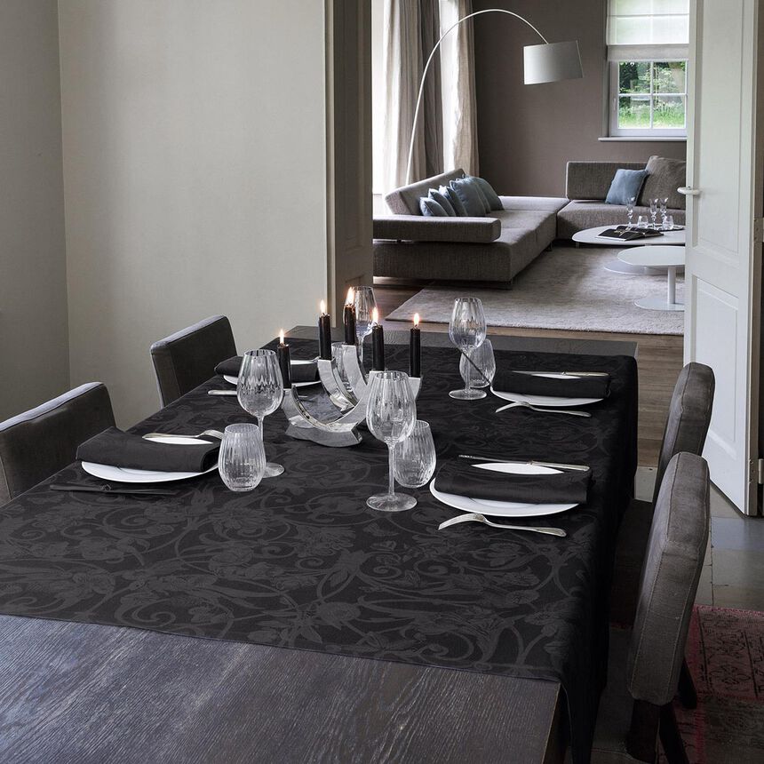 Nappe Tivoli Onyx 175x175 100% lin, , hi-res image number 0